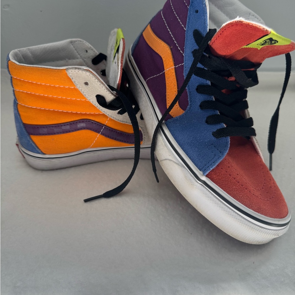 Vans High-Top Off the Wall Sneakers Women’s 8, Men’s 6.5 - Picture 11 of 15